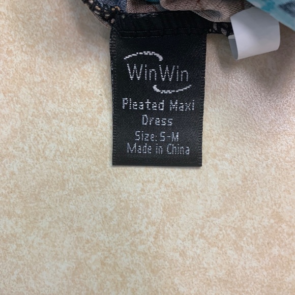 Fun maxi dress, colorful, bright, casual or dressy - Picture 3 of 3